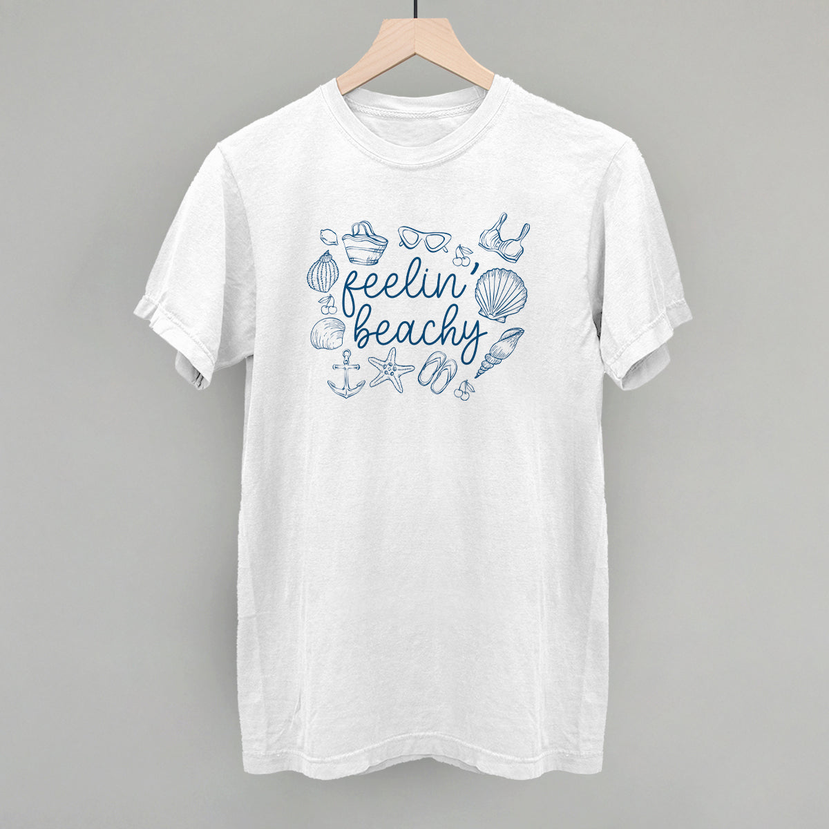 Feelin' Beachy (Blue) - clothing by TeeHivey.com (Image 4)