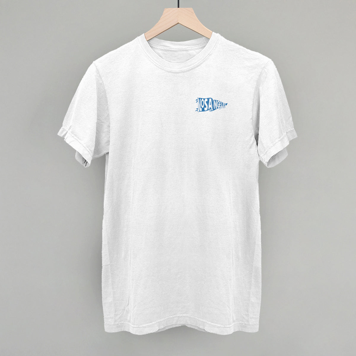 Los Angeles Pennant Flag (Left Chest) - clothing by TeeHivey.com (Image 4)