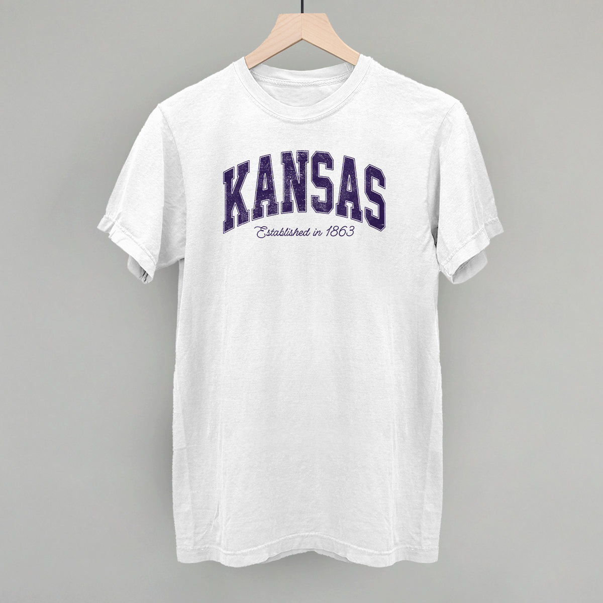 Kansas Varsity Arch (Purple)