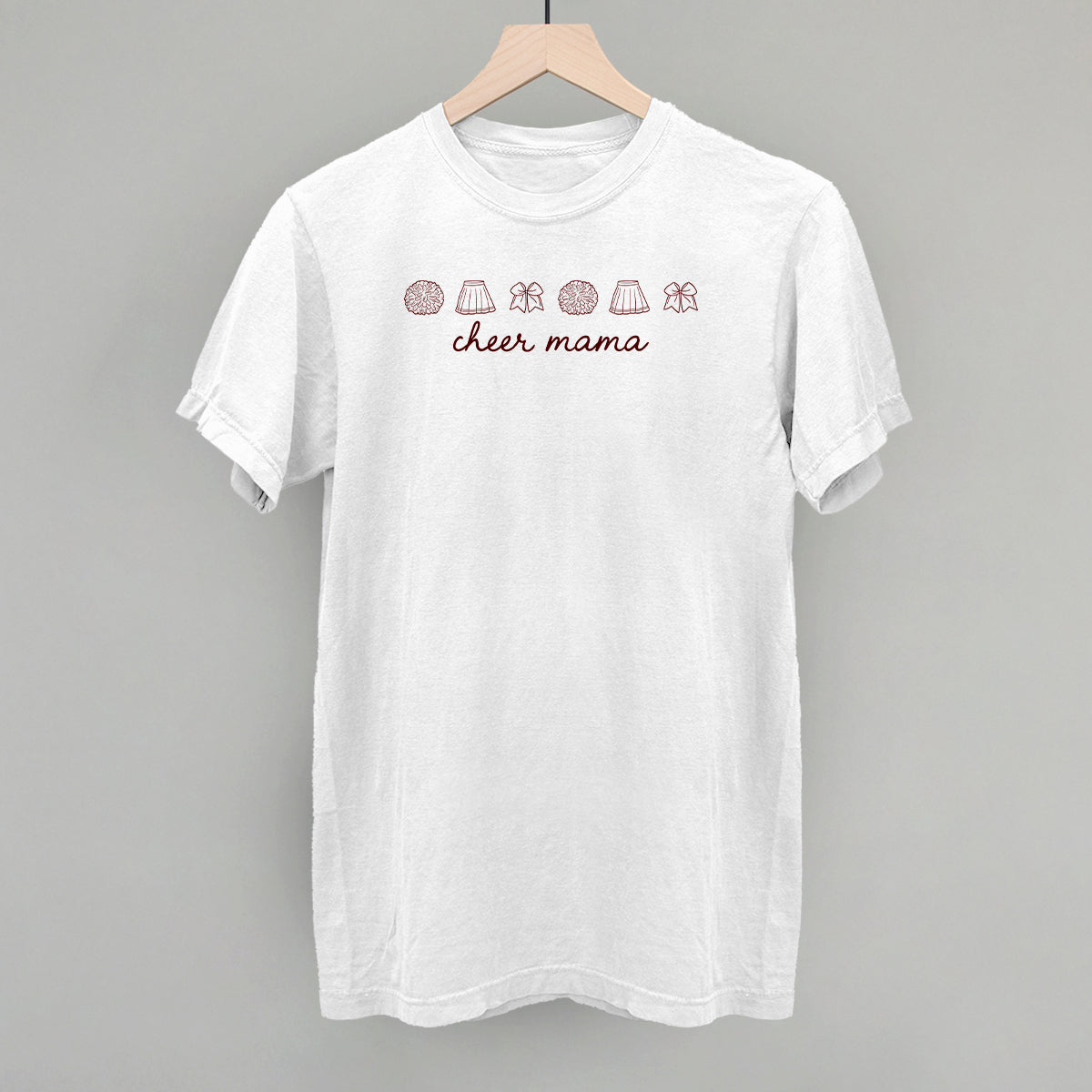 Cheer Mama (Script + Doodles) - clothing by TeeHivey.com (Image 4)