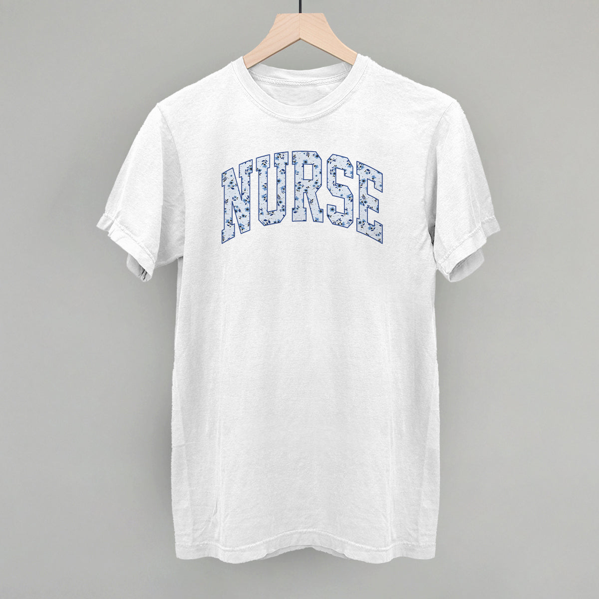 Nurse Floral Block Arch - clothing by TeeHivey.com (Image 5)