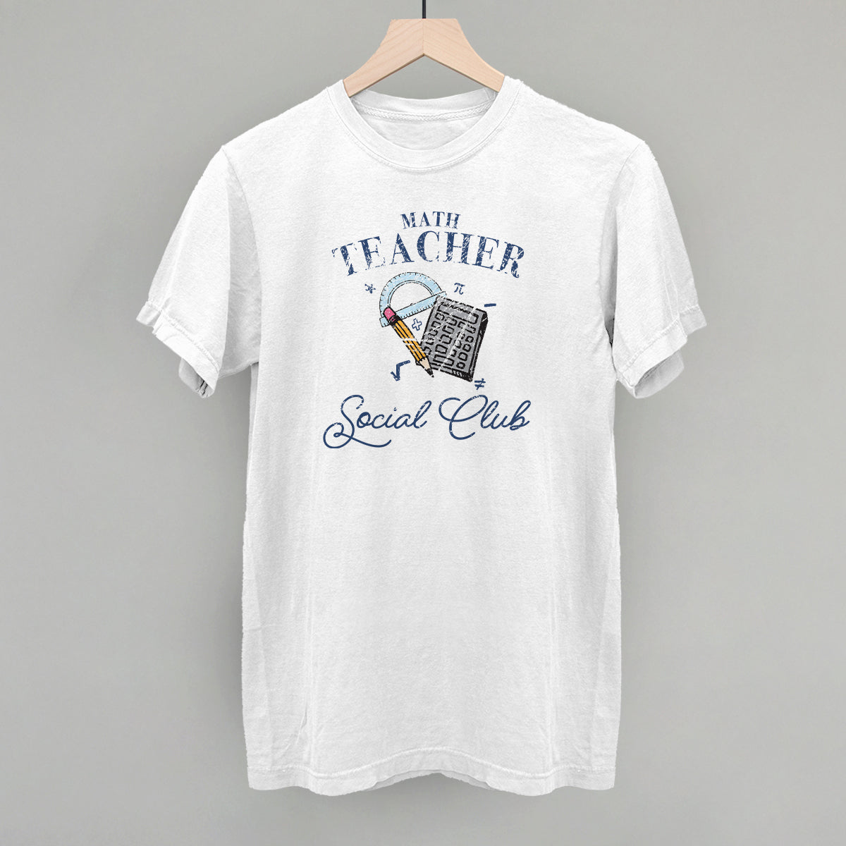 Math Teacher Social Club - clothing by TeeHivey.com (Image 4)