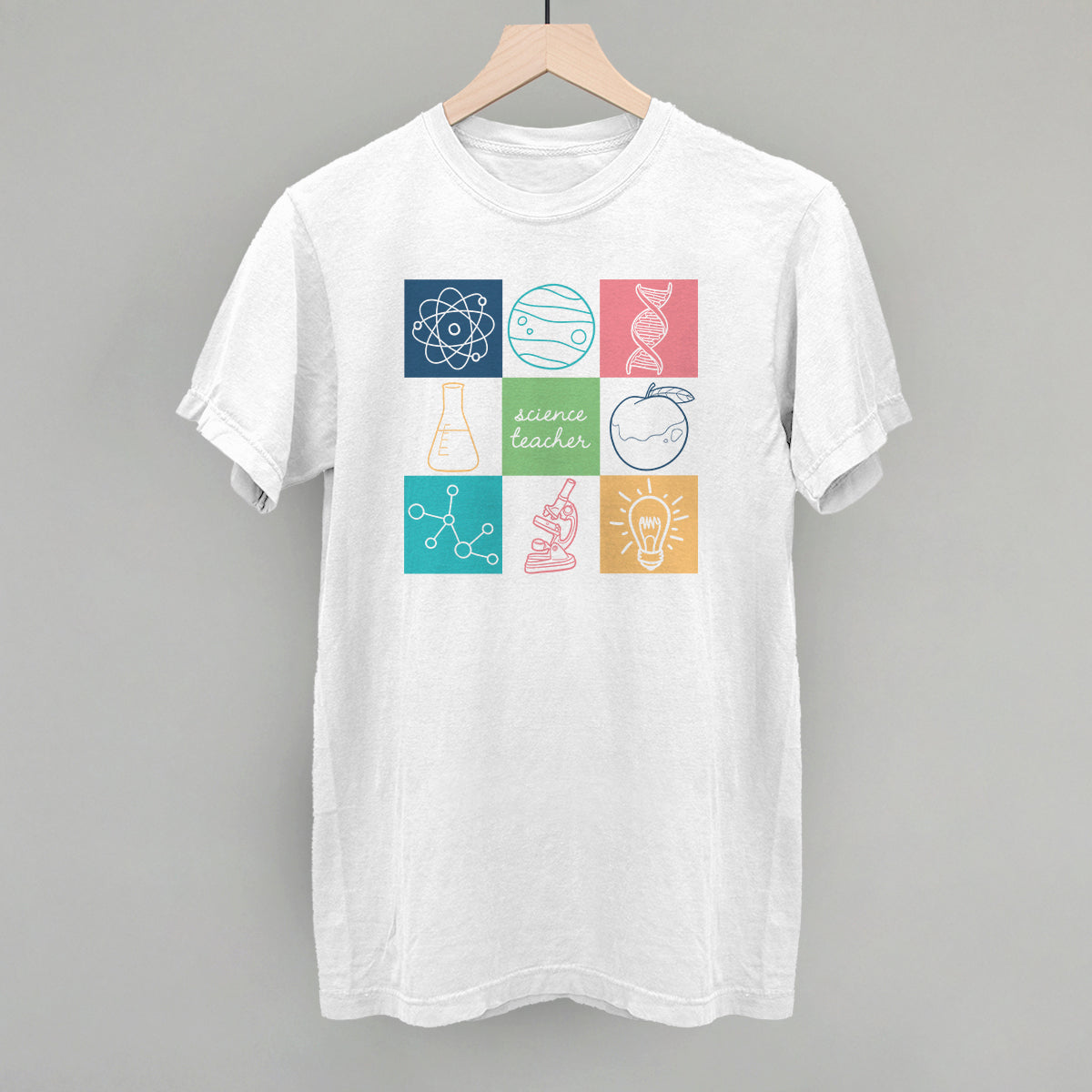 Science Teacher Doodle Grid