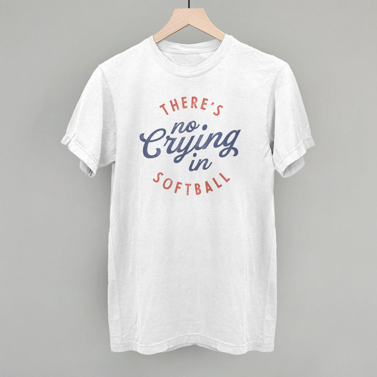 There's No Crying In Softball - clothing by TeeHivey.com (Image 1)