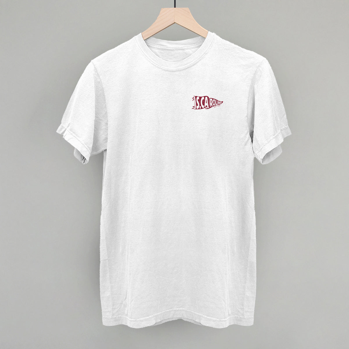 South Carolina Pennant Flag (Left Chest) - clothing by TeeHivey.com (Image 1)