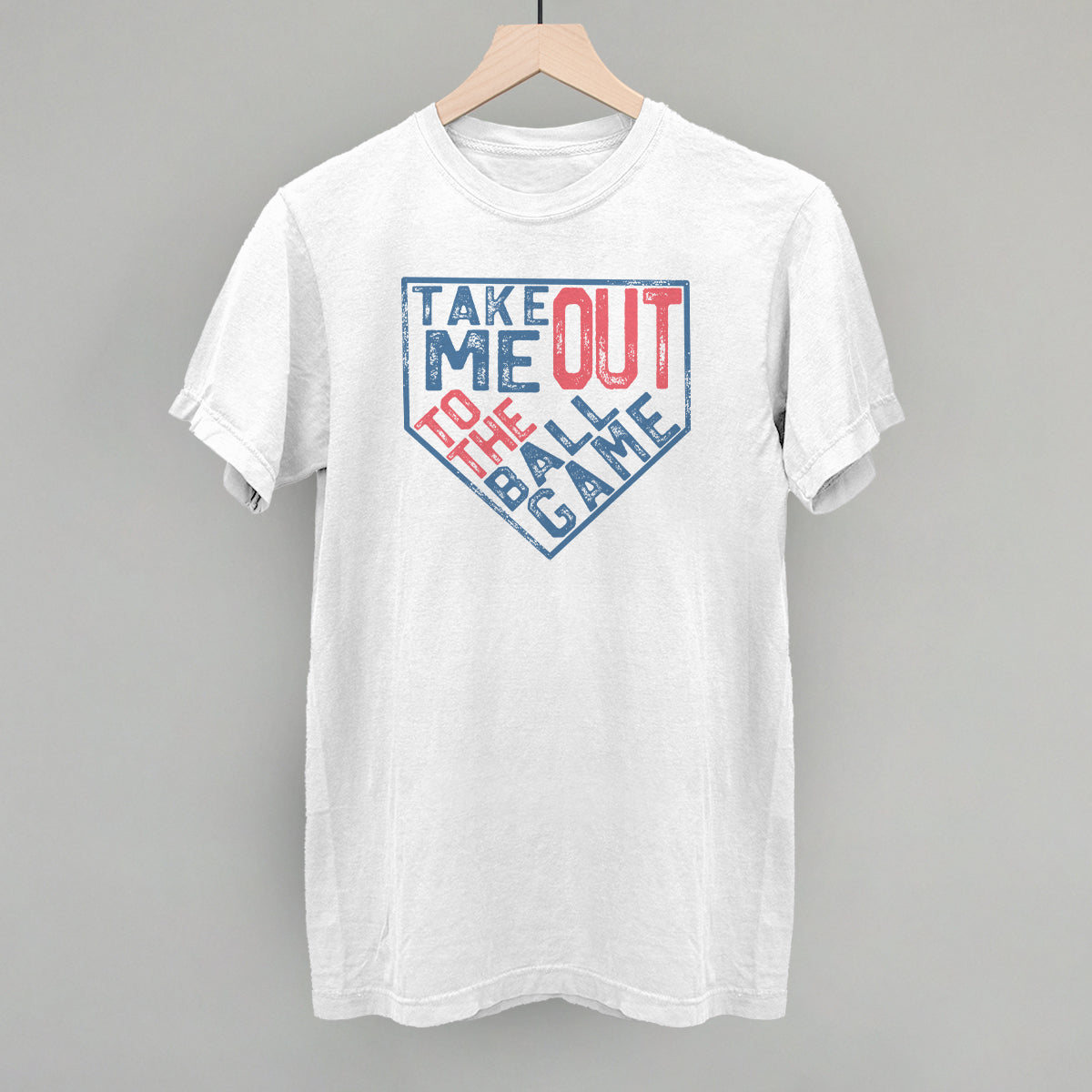 Take Me Out To The Ball Game (Plate) - clothing by TeeHivey.com (Image 1)