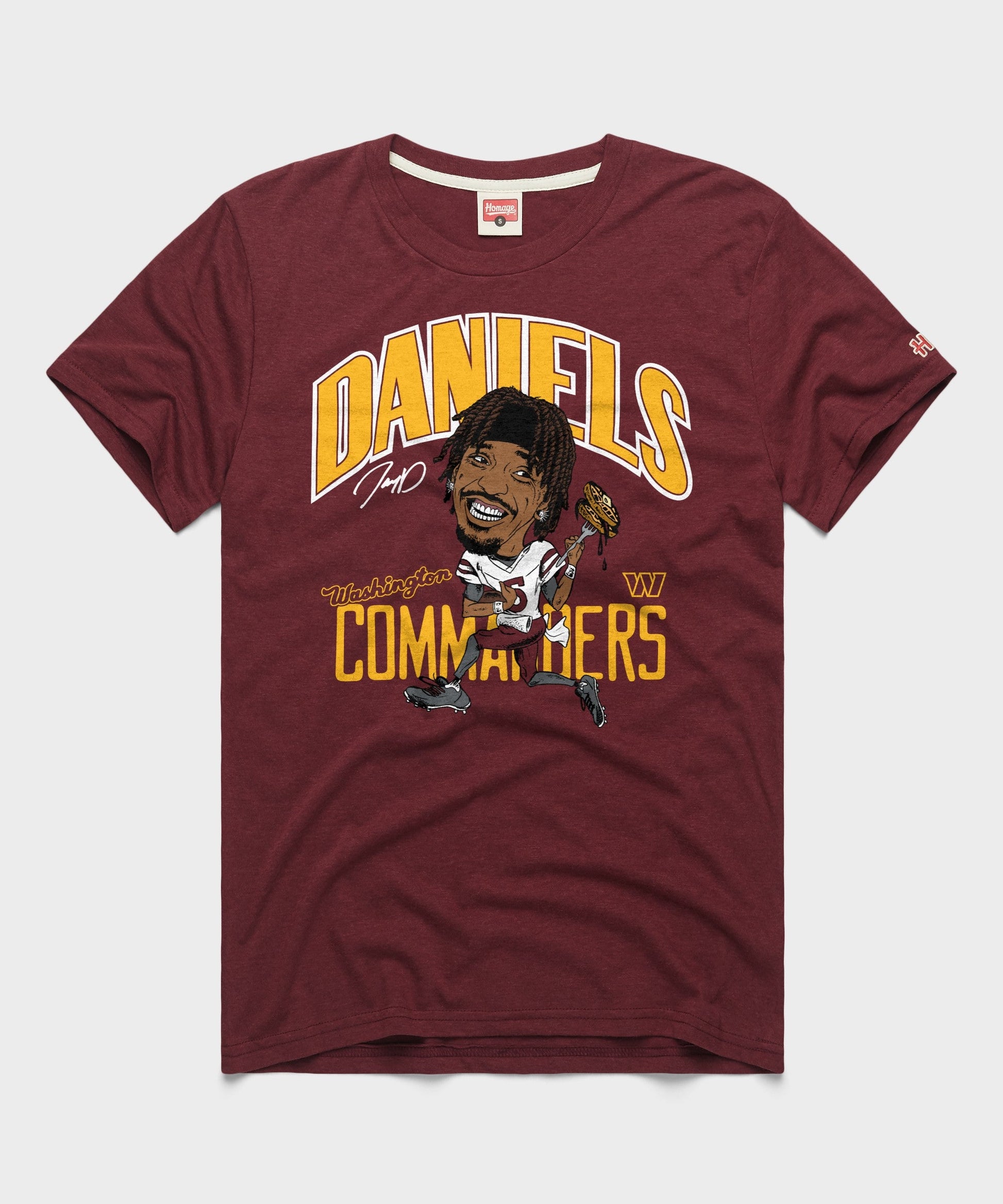 Commanders Jayden Daniels Signature Waffles