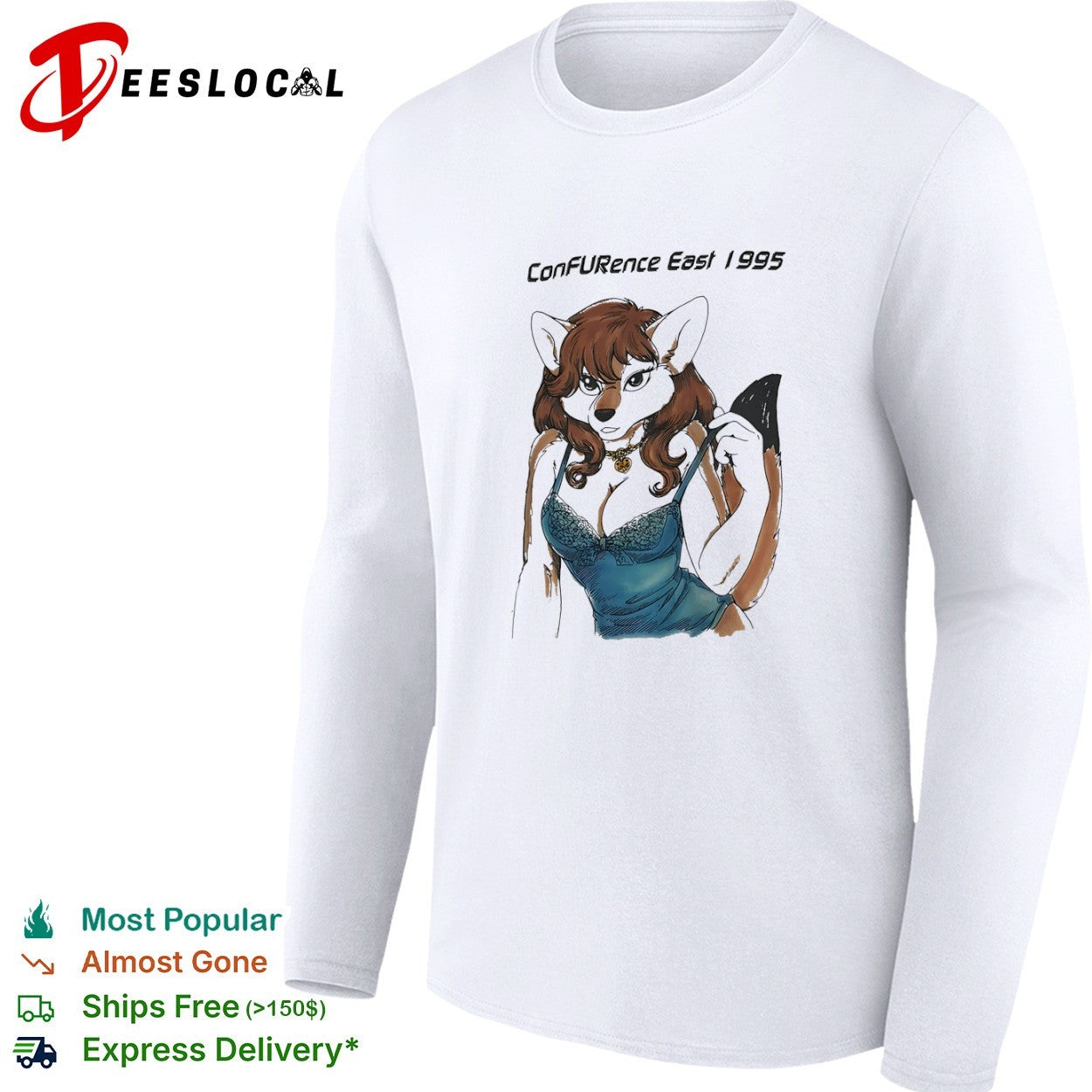 ConFURence East 1995 Anthropomorphic Fox shirt