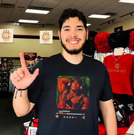 Conan the Barbarian Lamentations on Repeat shirt
