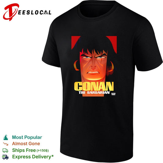 Conan the Barbarian portrait poster shirt