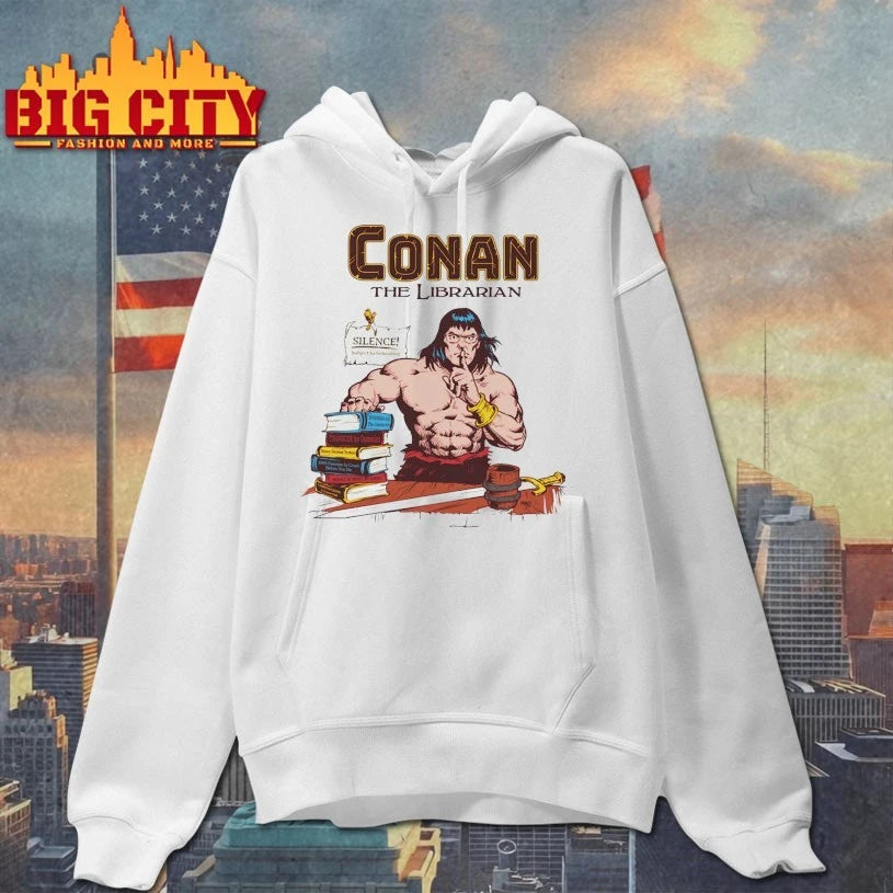 Conan the Librarian Colored T-shirt
