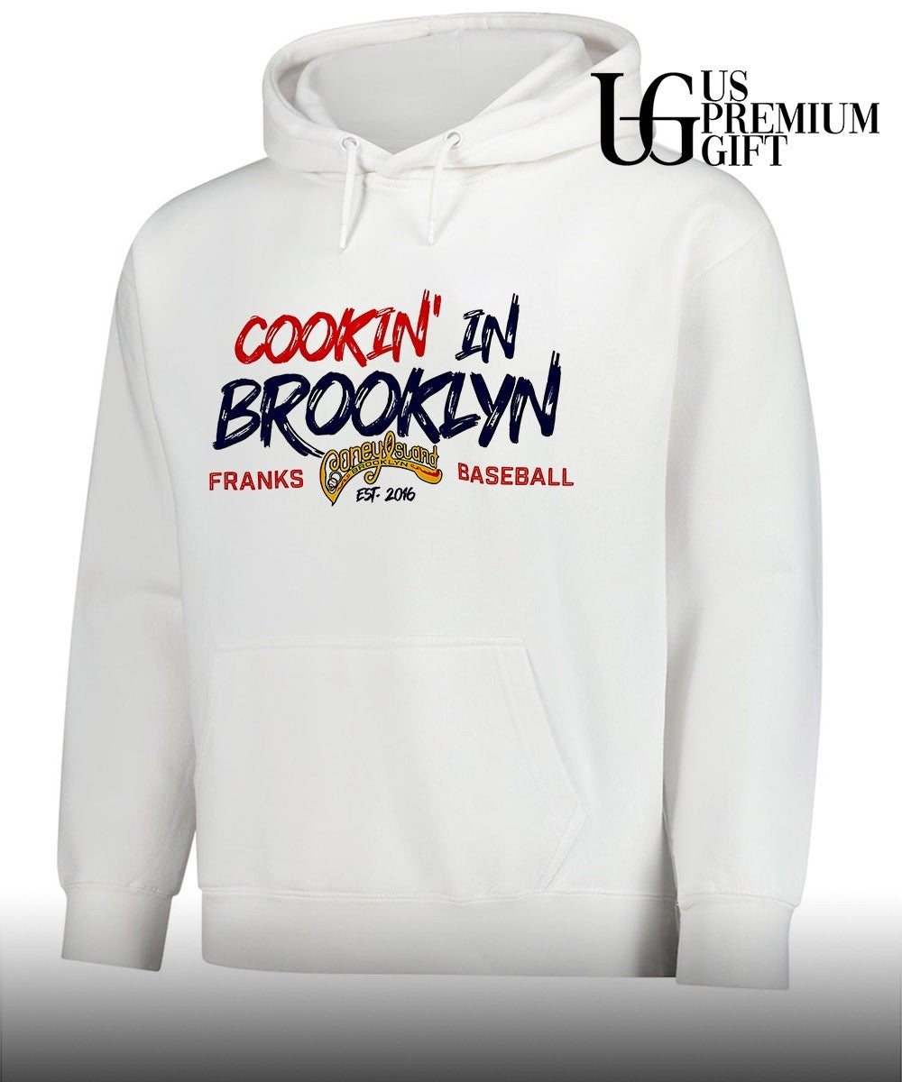Coney Island Franks Cookin’ in Brooklyn Baseball Est 2016 shirt