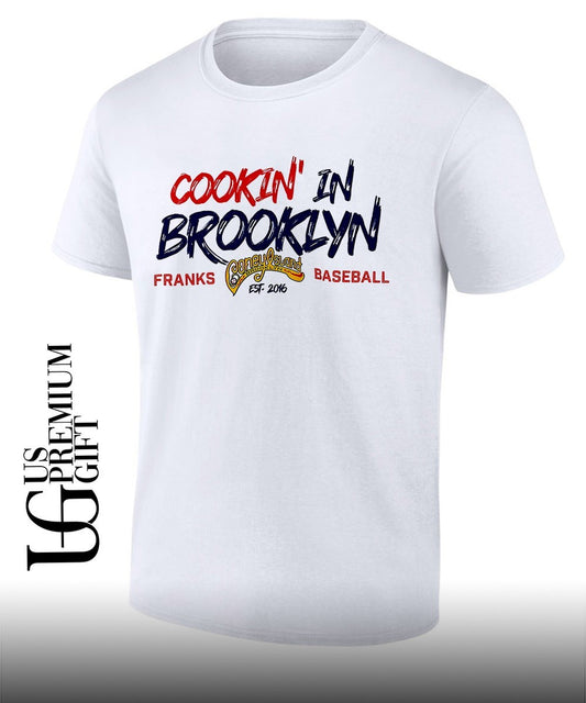 Coney Island Franks Cookin’ in Brooklyn Baseball Est 2016 shirt