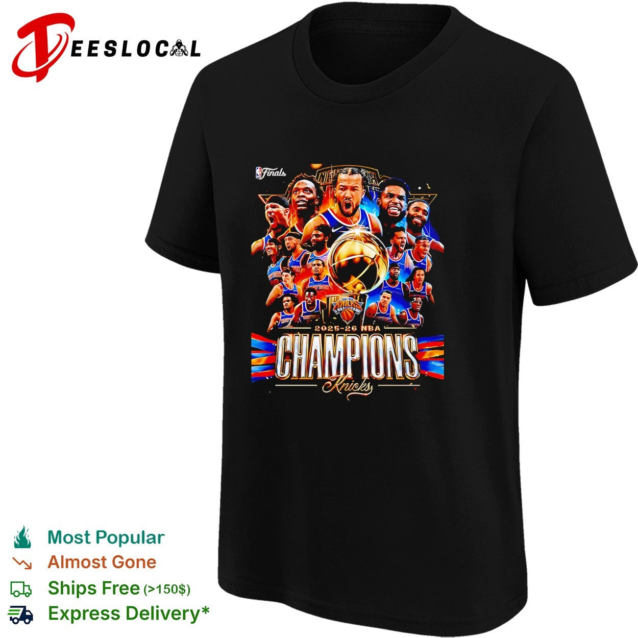 Congrats New York Knicks Are 2025 2026 NBA Champions For The First Time In 53 Years shirt
