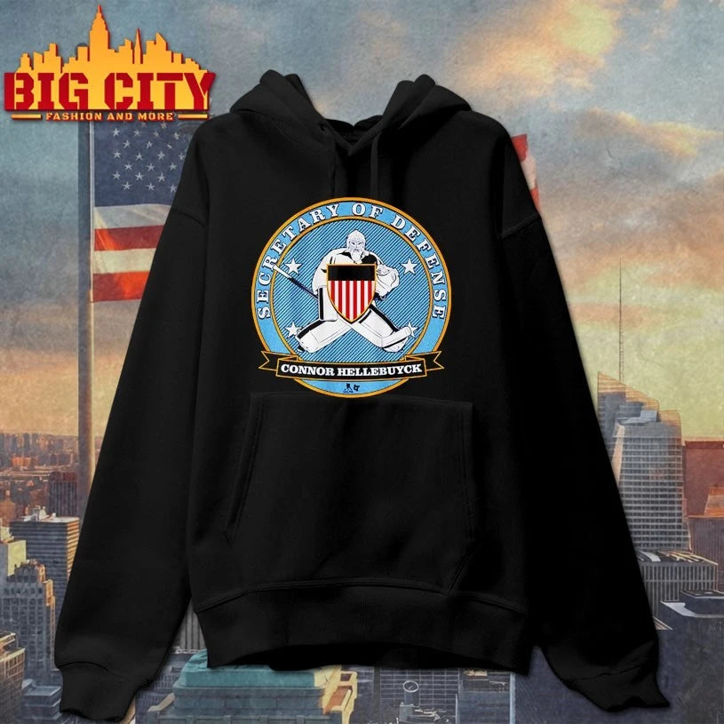 Connor Hellebuyck Secretary of Defense T-shirt
