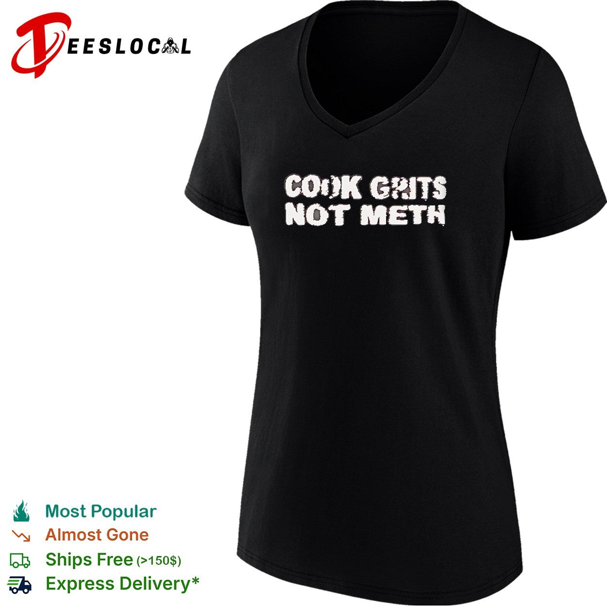 Cook Grits Not Meth vintage shirt