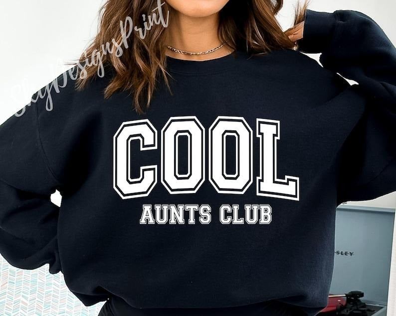 Cool Aunts Club Shỉt, Aunt SHirt Cool Aunts Varsity, Aunt Shirt, Cool Aunts, Cool Aunt Shirt - clothing by TeeHivey.com