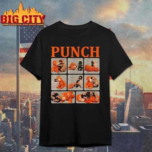 Cool Punch Cute Monkey Shirt