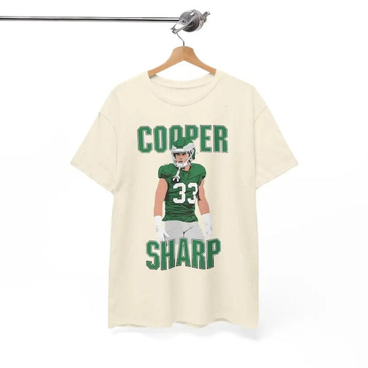 Cooper DeJean Philadelphia T-Shirt, Cooper Sharp Football Illustration Shirt