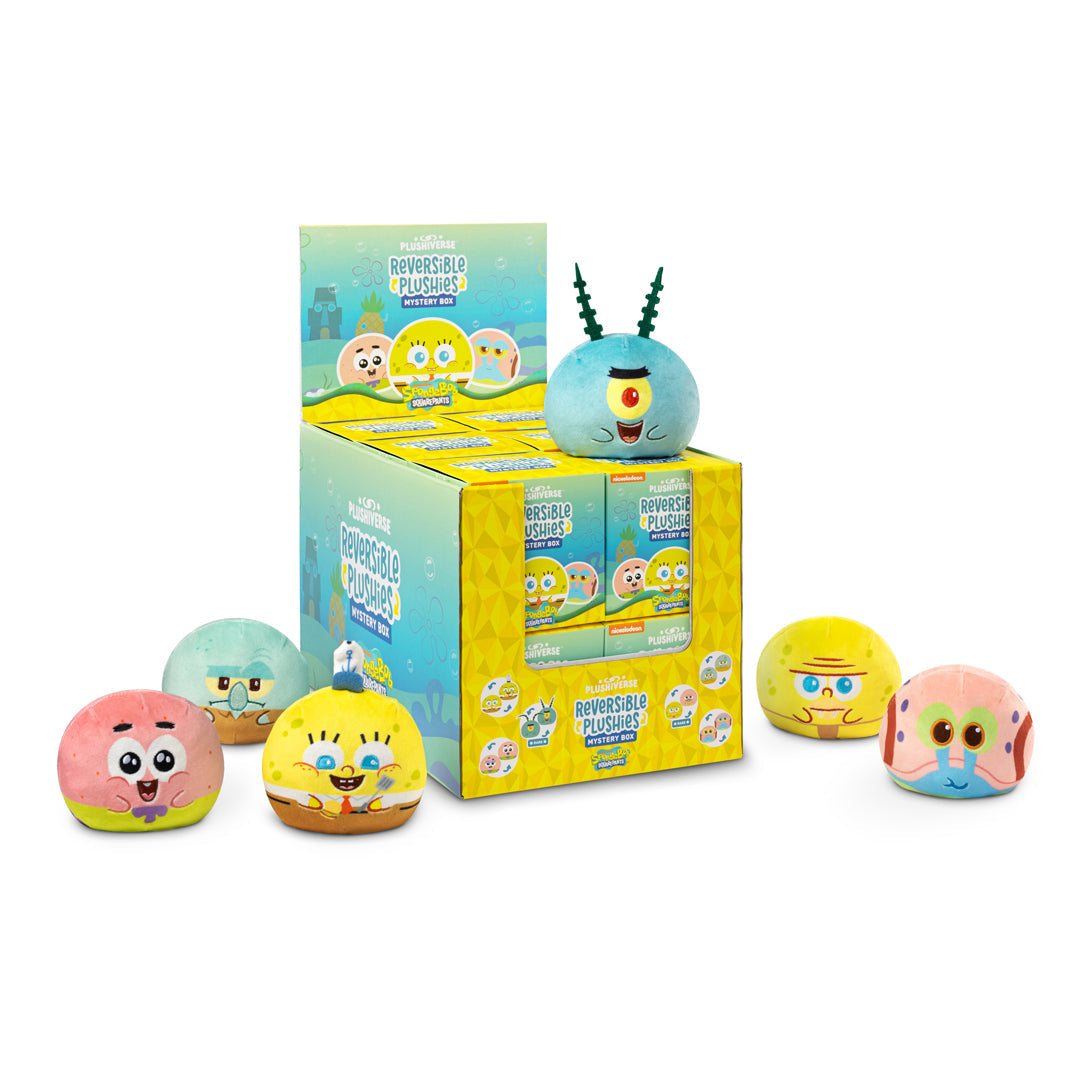 Plushiverse SpongeBob Reversible Plushie Mystery Box