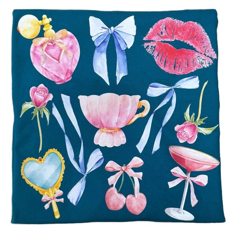 Coquette Girly Collage T-shirt - clothing by TeeHivey.com