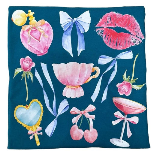 Coquette Girly Collage T-shirt - clothing by TeeHivey.com