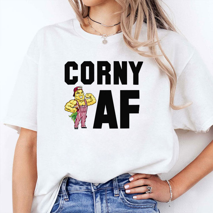 Corny AF Nebraska Cornhuskers Shirt