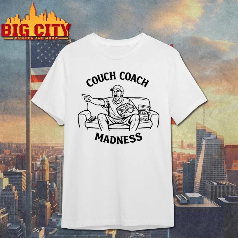 Couch Coach Madness Graphic Shirt