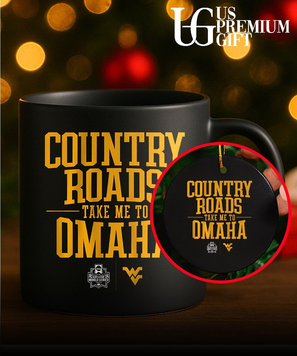 Country Roads take me to Omaha West Virginia Mountaineers baseball 2026 shirt