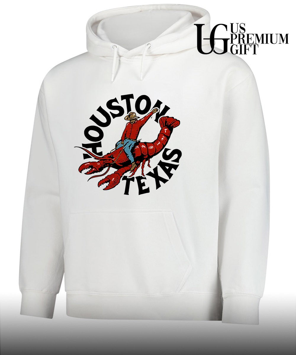 Cowboy Riding Lobster Houston Texas shirt