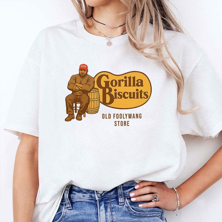 Cracker Barrel Gorilla Biscuits Old Foolywang Store T Shirt