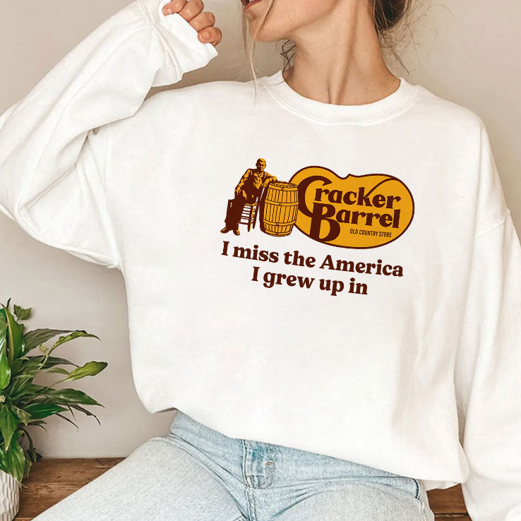 Cracker Barrel I Miss The America I Grew Up In T Shirt