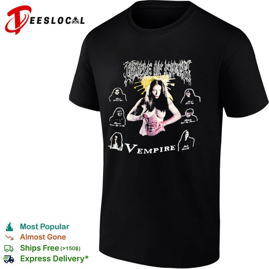 Cradle of Filth band members Vempire shirt