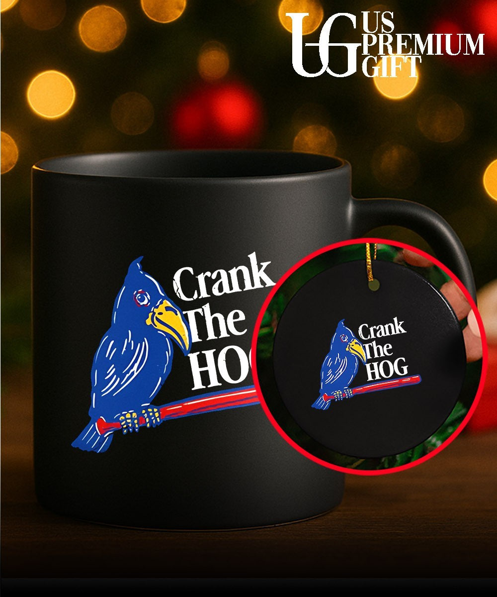 Crank the HOG Kansas Jayhawks shirt