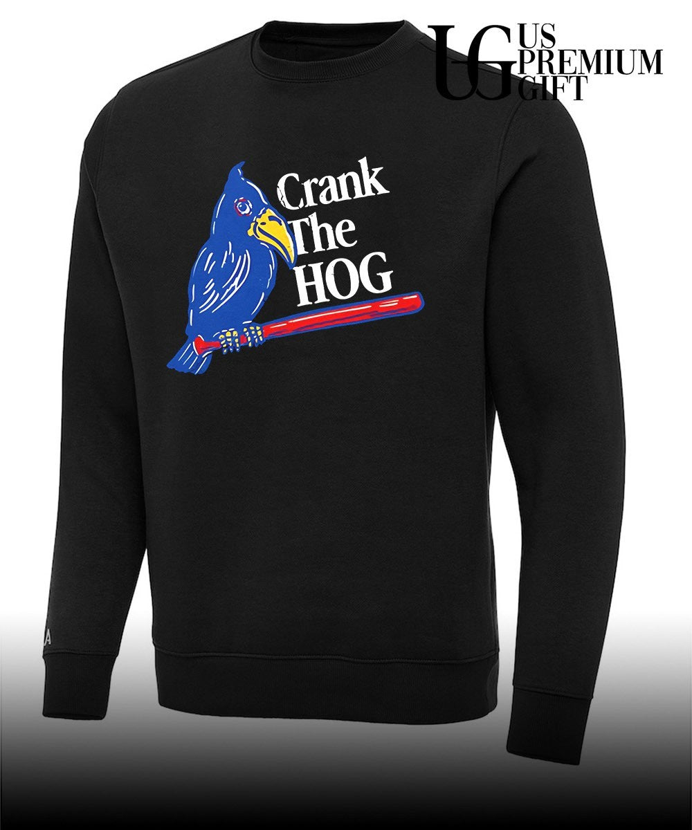 Crank the HOG Kansas Jayhawks shirt