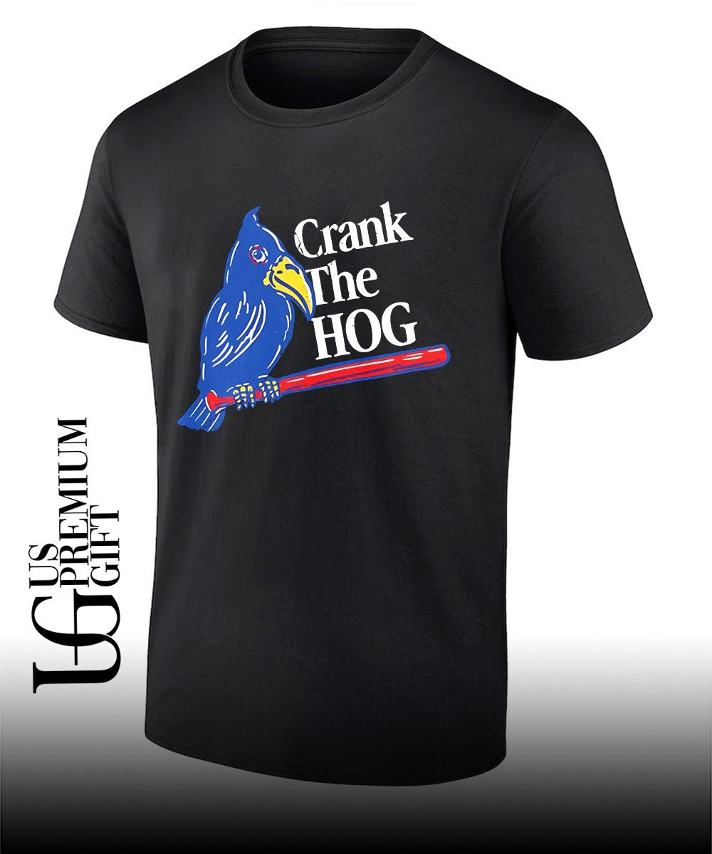 Crank the HOG Kansas Jayhawks shirt