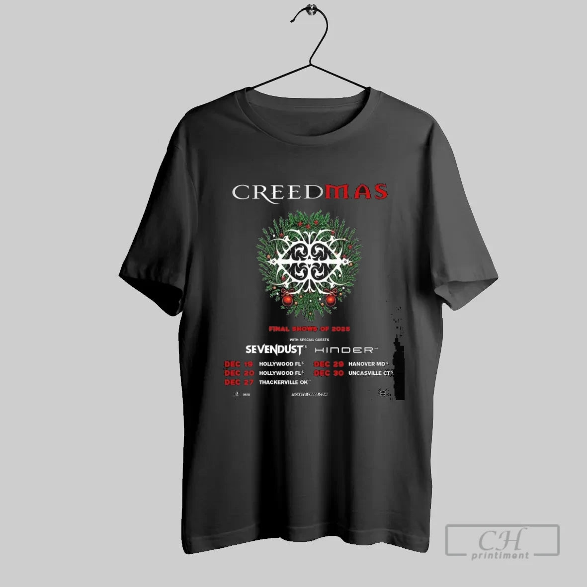 Creed Creedmas 2025 Final Shows Of 2025 Christmas On December - clothing by TeeHivey.com