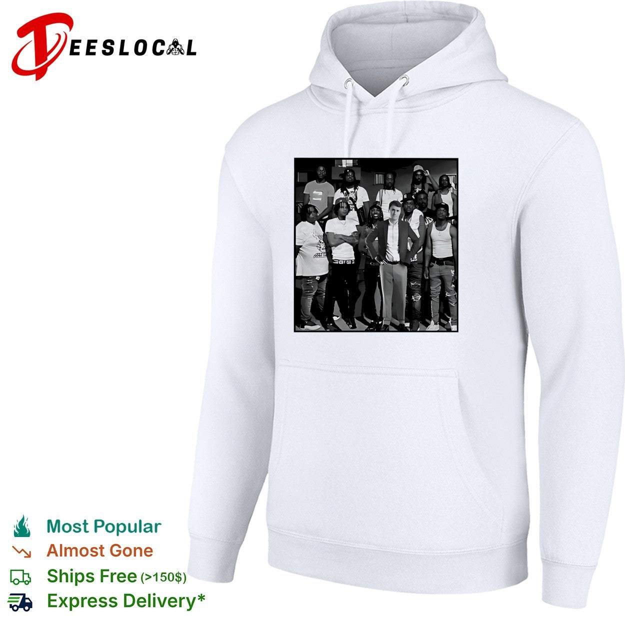 Crew group photo shirt