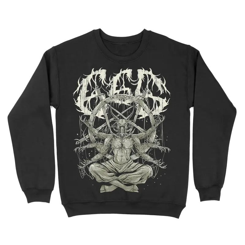 Crewneck Sweatshirt - Mark of The Beast, Halloween, Fall, Spooky Sweatshirt, Devil Sweatshirt