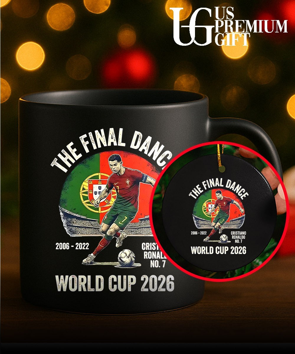 Cristiano Ronaldo Portugal World Cup 2026 The Final Dance 2006 to 2022 shirt
