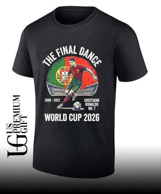 Cristiano Ronaldo Portugal World Cup 2026 The Final Dance 2006 to 2022 shirt