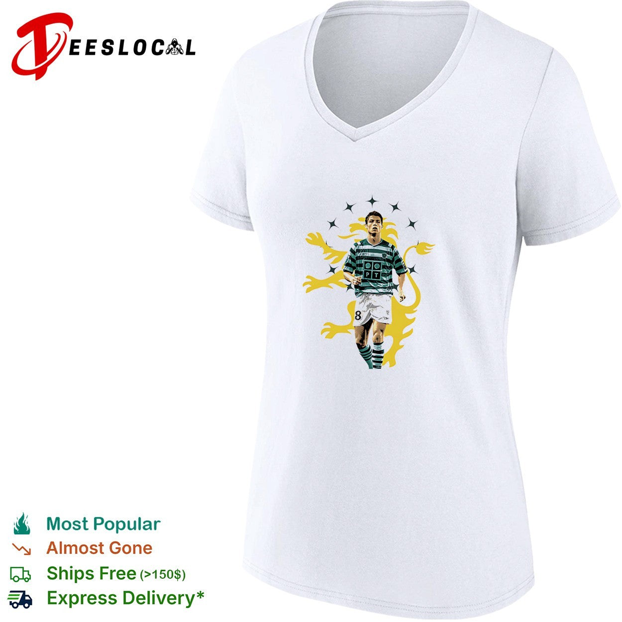 Cristiano Ronaldo Sporting CP vintage shirt