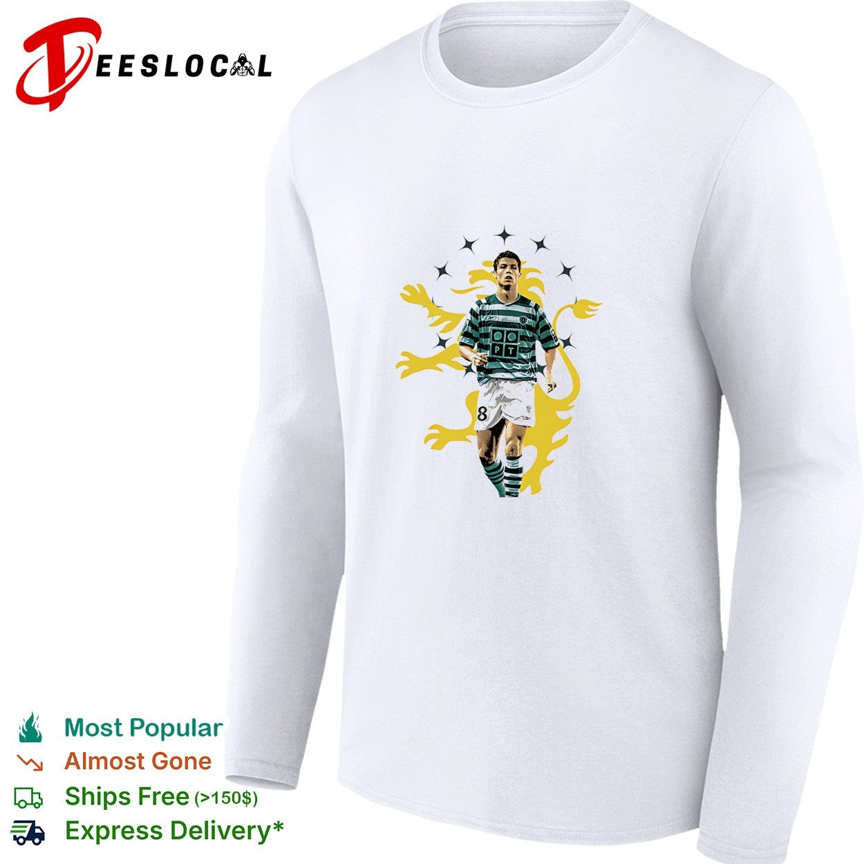 Cristiano Ronaldo Sporting CP vintage shirt