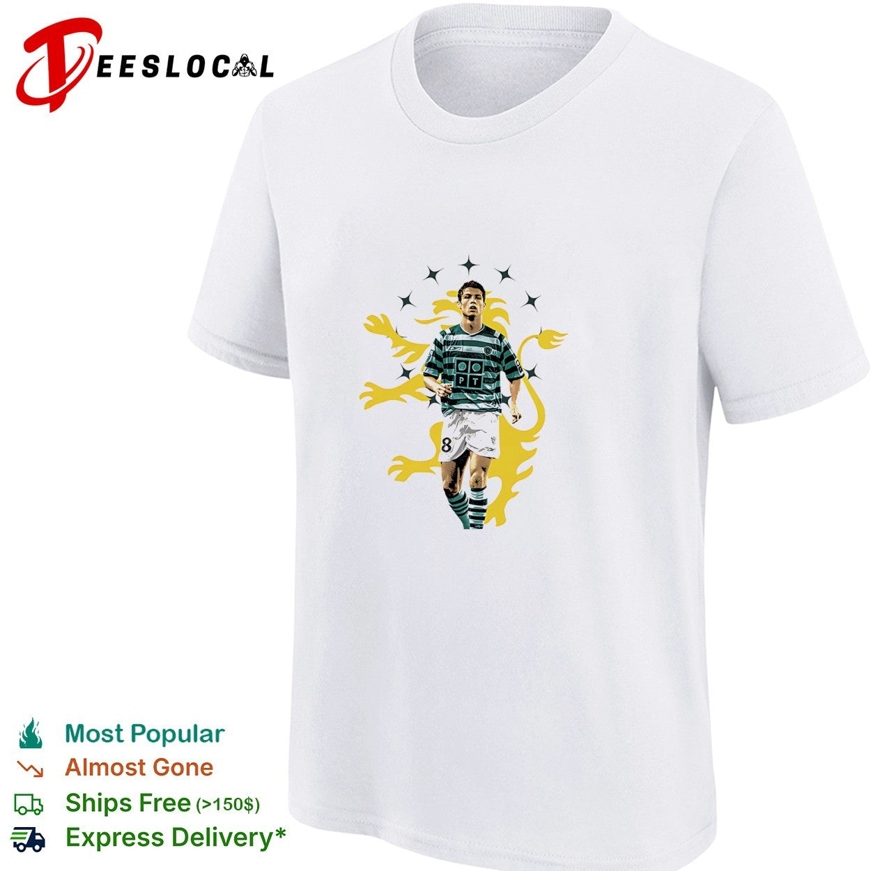 Cristiano Ronaldo Sporting CP vintage shirt