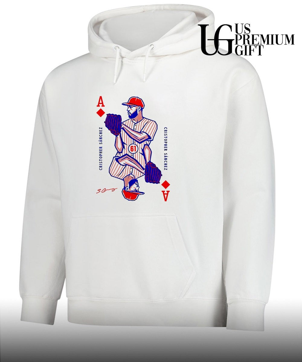 Cristopher Sánchez Philadelphia Phillies baseball Ace playing card shirt