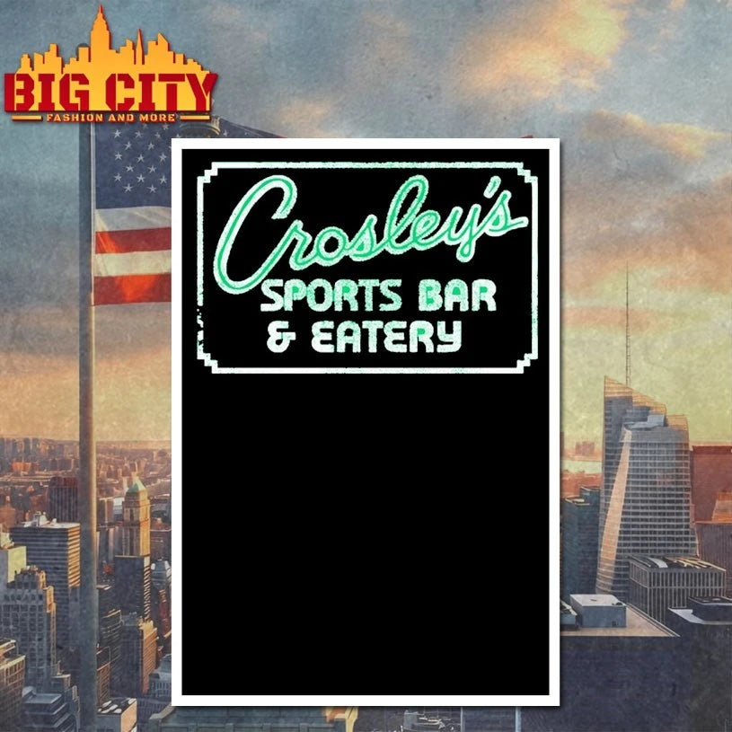 Crosley’s Sports Bar &amp; Eatery St Bernard t-shirt