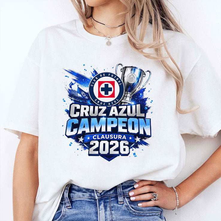 Cruz Azul Campeon Clausura 2026 Shirt