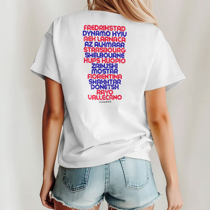 Crystal Palace UEFA Conference League 2025-26 Winners Legends T Shirt