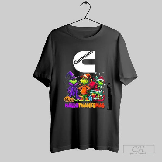 Cummins The Grinch Hallothanksmas 2025 - clothing by TeeHivey.com