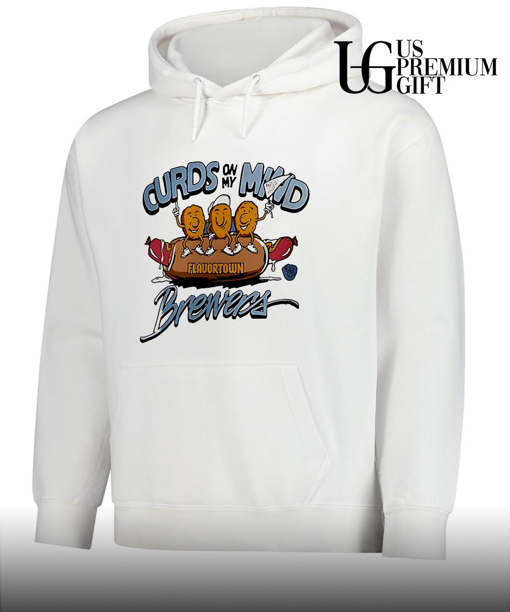 Curds on My Mind Flavortown Brewers shirt